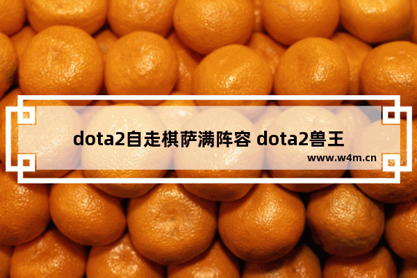 dota2自走棋萨满阵容 dota2兽王打野