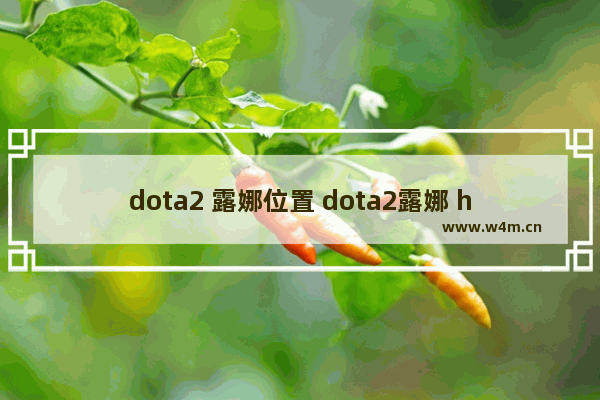 dota2 露娜位置 dota2露娜 h