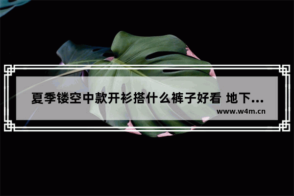 夏季镂空中款开衫搭什么裤子好看 地下城与勇士海上夏日镂空