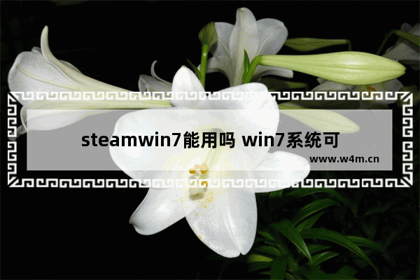 steamwin7能用吗 win7系统可以玩的steam游戏