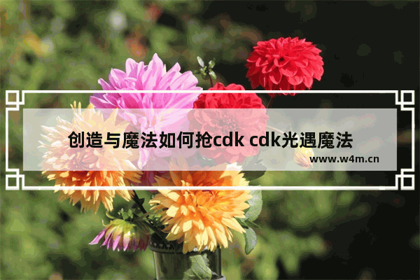 创造与魔法如何抢cdk cdk光遇魔法