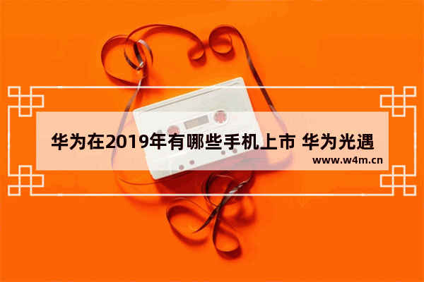 华为在2019年有哪些手机上市 华为光遇088