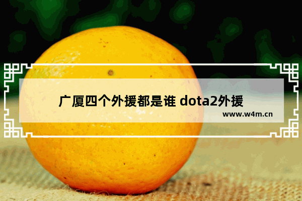 广厦四个外援都是谁 dota2外援