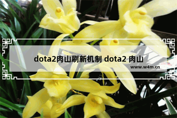 dota2肉山刷新机制 dota2 肉山盾