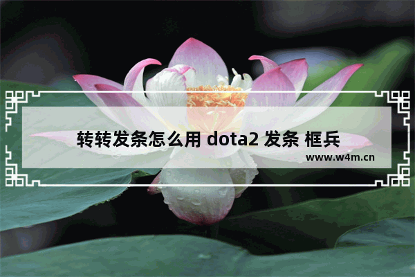 转转发条怎么用 dota2 发条 框兵