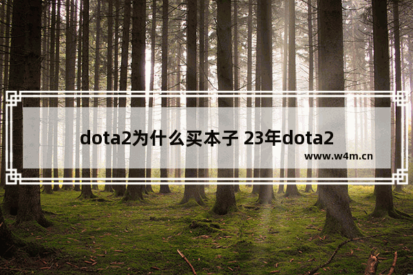 dota2为什么买本子 23年dota2新本子什么时候出啊