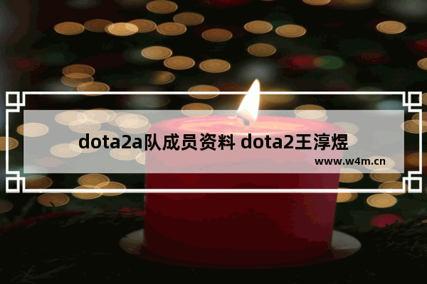 dota2a队成员资料 dota2王淳煜为什么叫ame