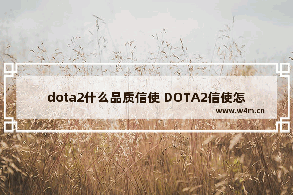 dota2什么品质信使 DOTA2信使怎么用信使有什么用