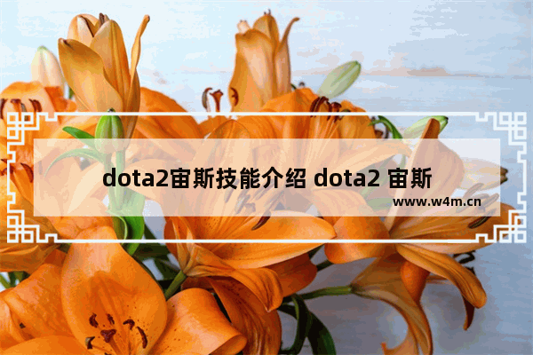 dota2宙斯技能介绍 dota2 宙斯攻略