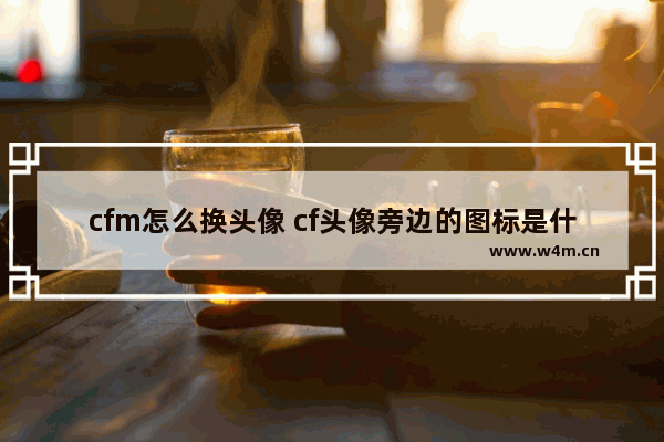 cfm怎么换头像 cf头像旁边的图标是什么