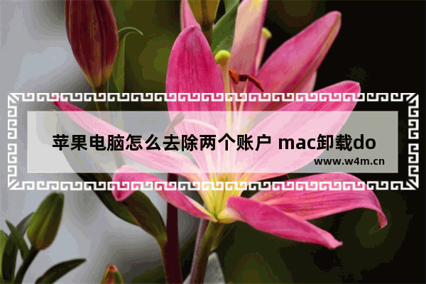 苹果电脑怎么去除两个账户 mac卸载dota2