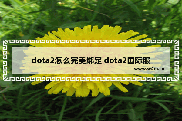 dota2怎么完美绑定 dota2国际服怎么绑定手机号