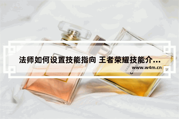 法师如何设置技能指向 王者荣耀技能介绍小箭头怎么关掉