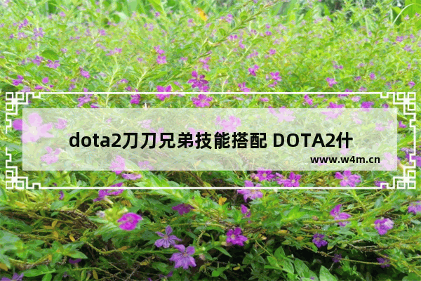 dota2刀刀兄弟技能搭配 DOTA2什么英雄比较克制猴子