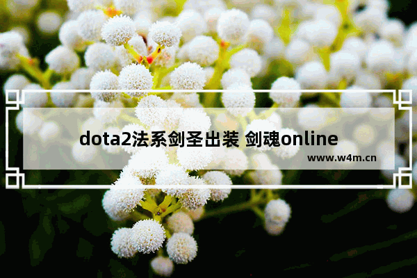 dota2法系剑圣出装 剑魂online手游后期哪个职业厉害