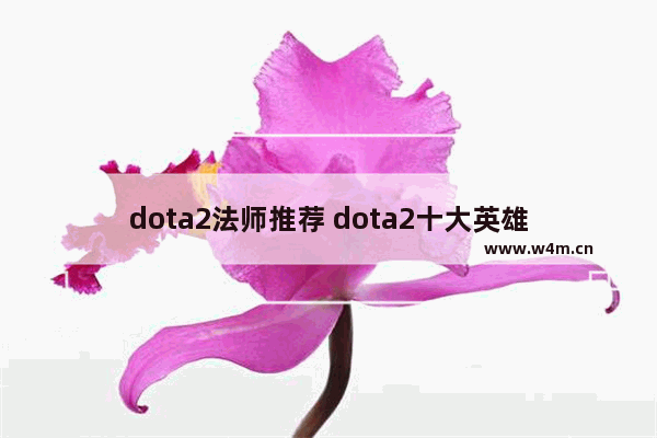 dota2法师推荐 dota2十大英雄