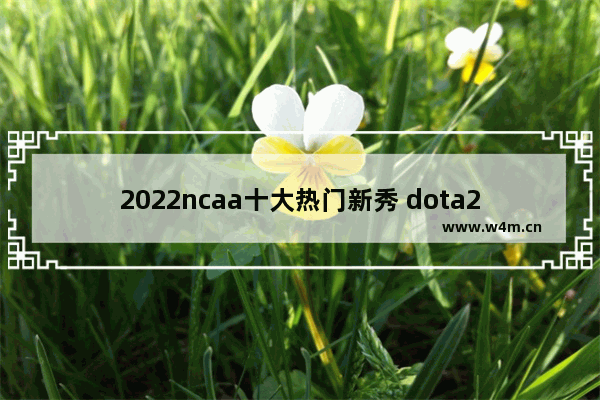 2022ncaa十大热门新秀 dota2新秀