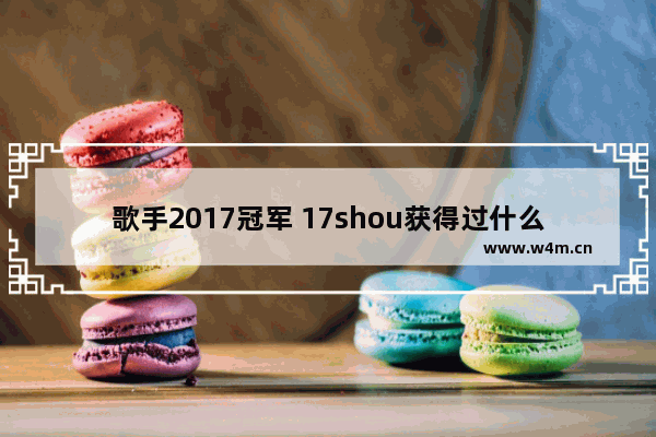 歌手2017冠军 17shou获得过什么奖