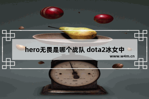 hero无畏是哪个战队 dota2冰女中单出装