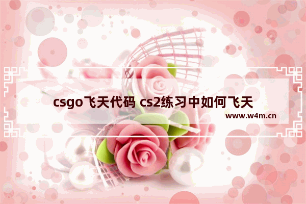 csgo飞天代码 cs2练习中如何飞天