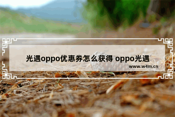 光遇oppo优惠券怎么获得 oppo光遇折扣