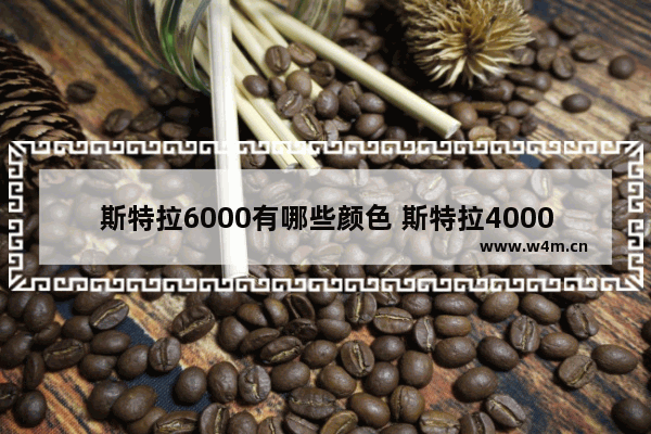 斯特拉6000有哪些颜色 斯特拉4000en有几个颜色