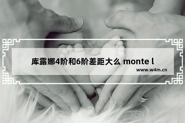 库露娜4阶和6阶差距大么 monte luna是品牌吗