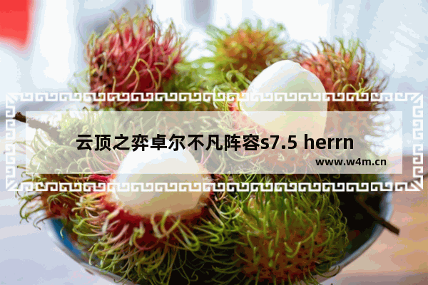 云顶之弈卓尔不凡阵容s7.5 herrn是哪个厂的缩写