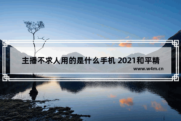 主播不求人用的是什么手机 2021和平精英不求人用的几指