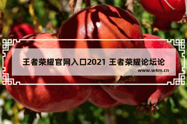 王者荣耀官网入口2021 王者荣耀论坛论坛