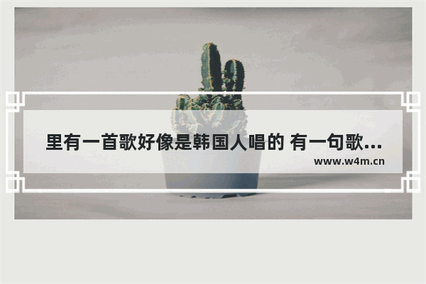 里有一首歌好像是韩国人唱的 有一句歌词听起来是“滴咚 滴咚 滴咚”那歌叫什么 逆战大厅流行音乐