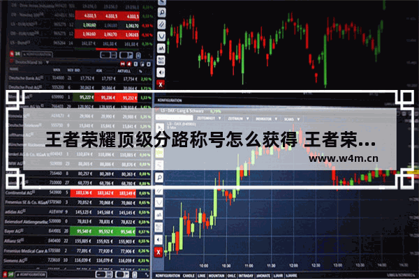 王者荣耀顶级分路称号怎么获得 王者荣耀荣耀战力称号