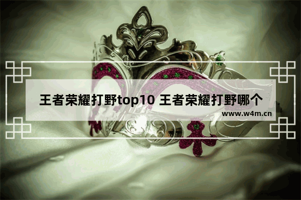 王者荣耀打野top10 王者荣耀打野哪个好