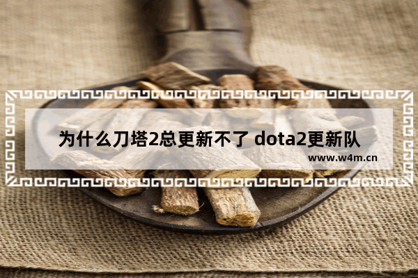 为什么刀塔2总更新不了 dota2更新队列中一直不动怎么办dota2更新不动解决方法