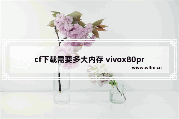 cf下载需要多大内存 vivox80pro运行内存为什么还分12+4和12+8