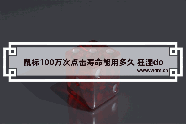 鼠标100万次点击寿命能用多久 狂湿dota2