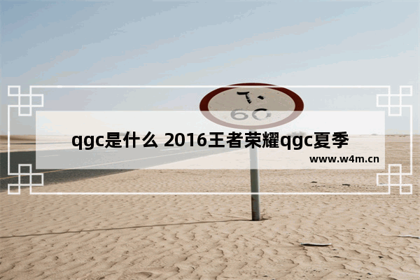 qgc是什么 2016王者荣耀qgc夏季赛a冠军