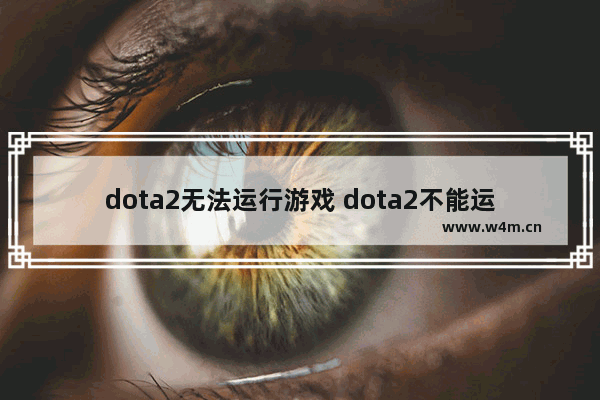 dota2无法运行游戏 dota2不能运行