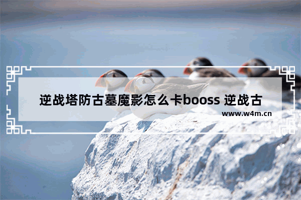 逆战塔防古墓魔影怎么卡booss 逆战古墓魔影boss黑金刚怎么打bug技巧攻略