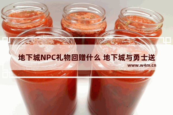 地下城NPC礼物回赠什么 地下城与勇士送礼有什么用