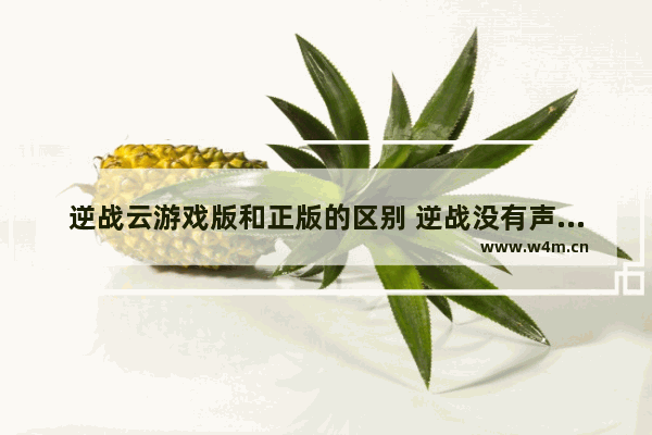 逆战云游戏版和正版的区别 逆战没有声音怎么解决逆战游戏中没有声音