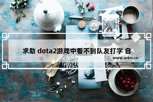 求助 dota2游戏中看不到队友打字 自己打字也不显示 怎么解决 dota2 看不到聊天