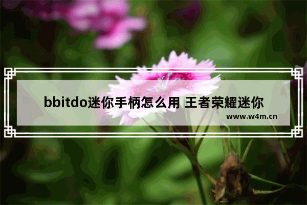 bbitdo迷你手柄怎么用 王者荣耀迷你手柄