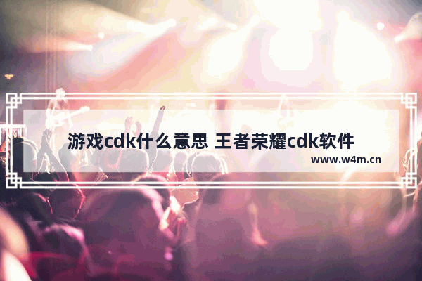 游戏cdk什么意思 王者荣耀cdk软件