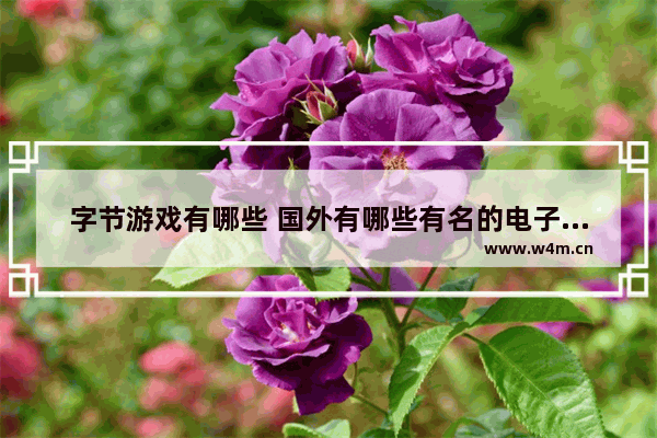 字节游戏有哪些 国外有哪些有名的电子竞技论坛