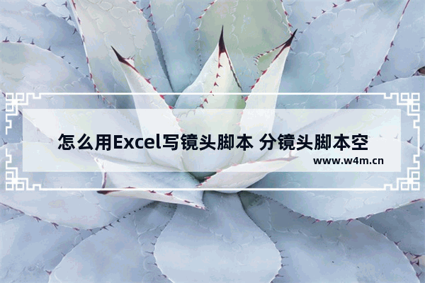 怎么用Excel写镜头脚本 分镜头脚本空镜头怎么写