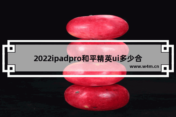 2022ipadpro和平精英ui多少合适 和平精英伤害2022