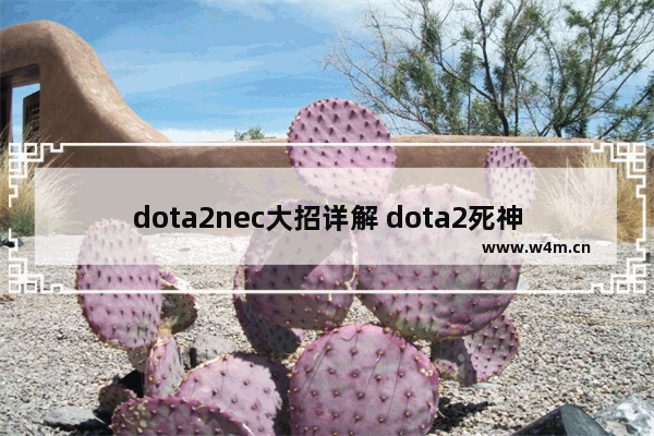 dota2nec大招详解 dota2死神镰刀