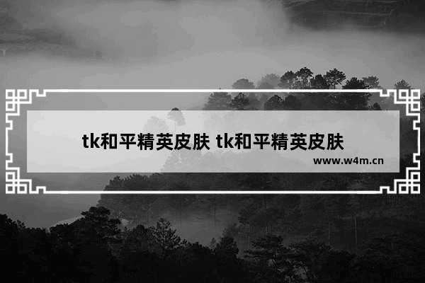 tk和平精英皮肤 tk和平精英皮肤