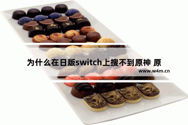 为什么在日版switch上搜不到原神 原神日版游戏攻略